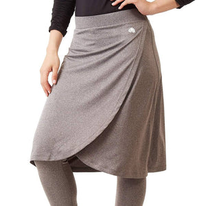 Faux Wrap Athletic Skirt - 2 colors