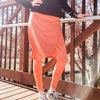 Faux Wrap Copper Coin Athletic Skirt